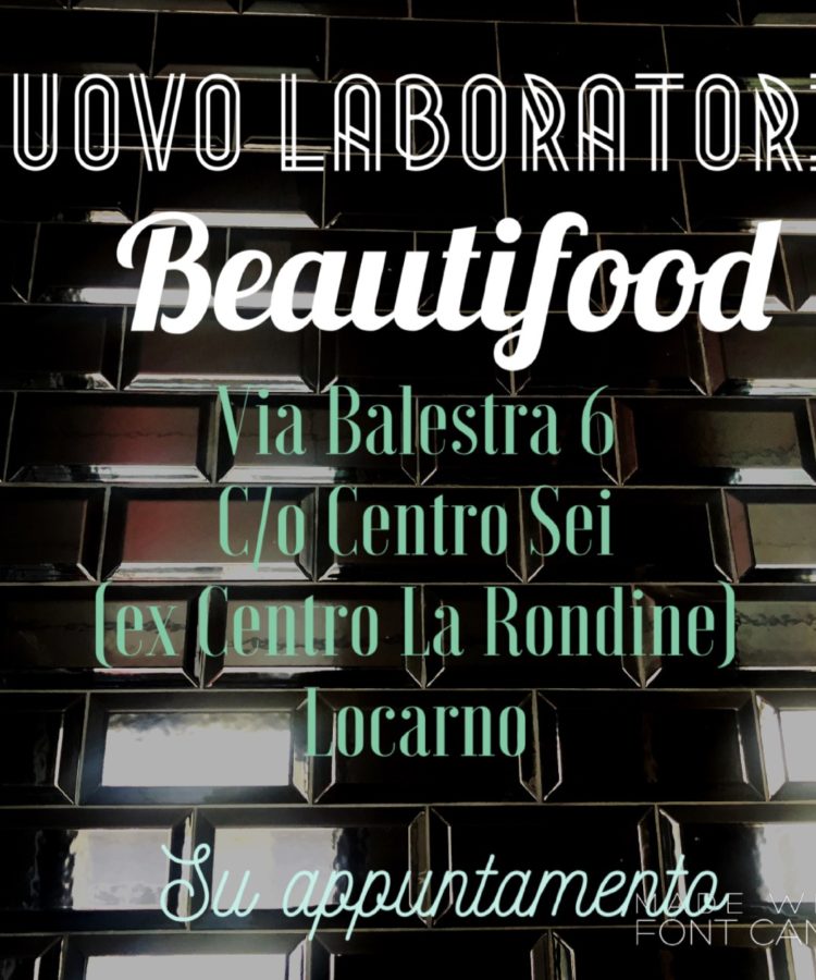 nuovo laboratorio beautifood